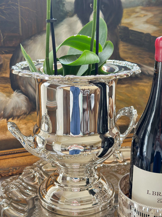 Vintage Silverplate Champagne Bucket
