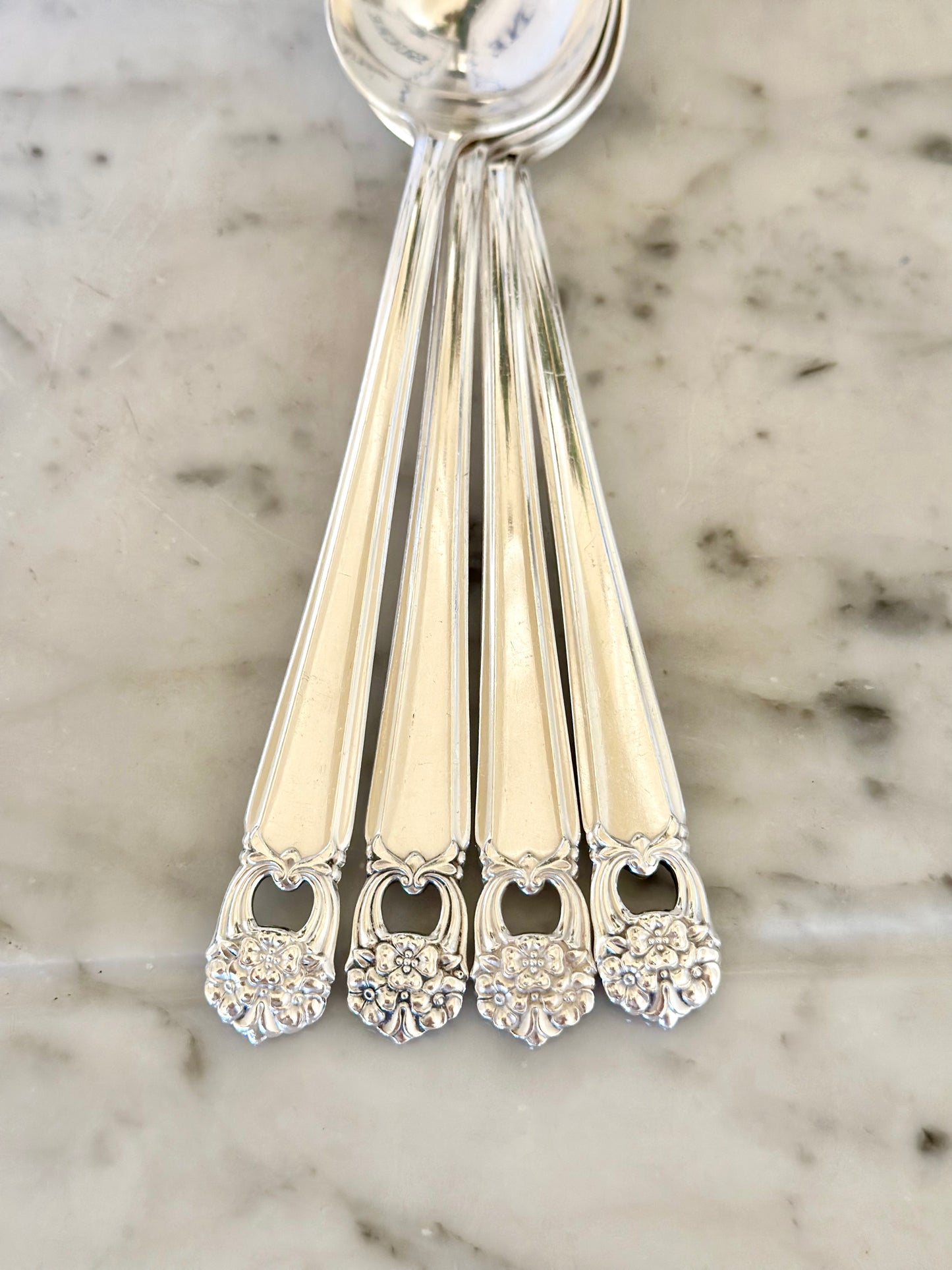 Silverplate Serving Spoons (Set of 4)