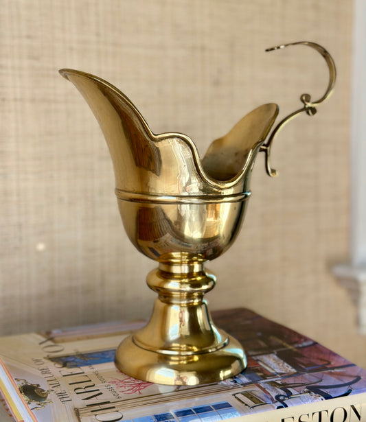 Brass Pedestal Chalice