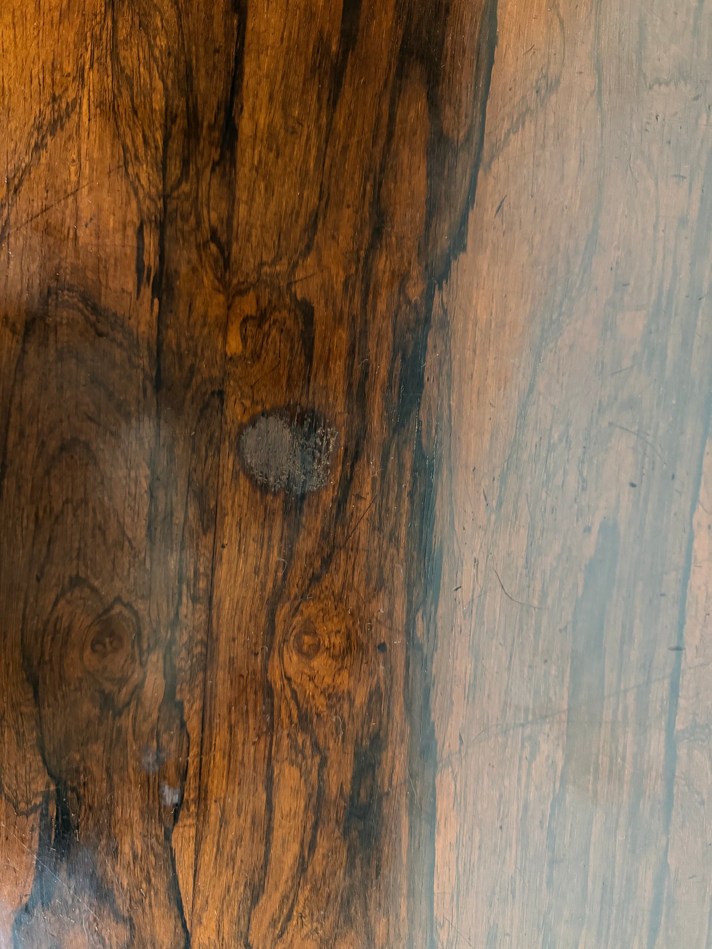 William IV Mahogany Clawfoot Library Table