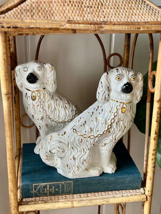 Early 20th Century Staffordshire Spaniels