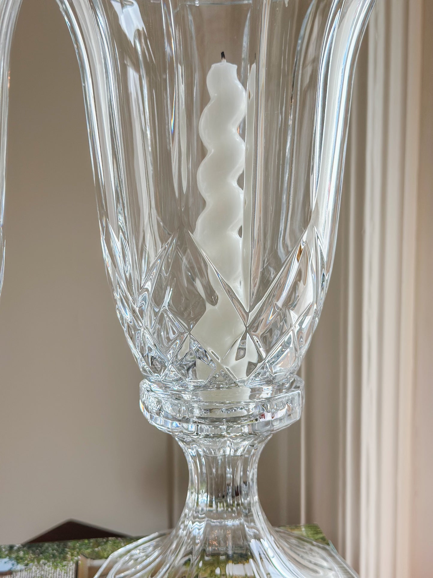Crystal Candle Hurricane Set (Set of 2)