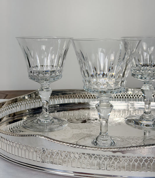 Baccarat ‘Piccadilly’ Crystal Goblets (Set of 4)