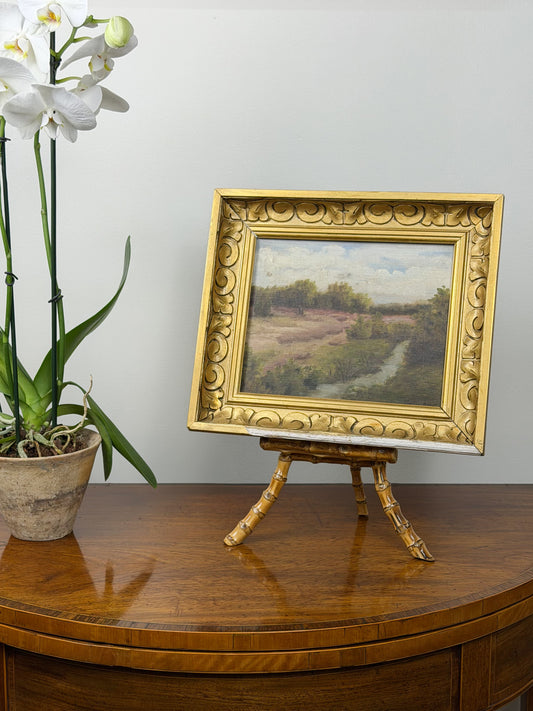 Framed Oil on Canvas Marshscape