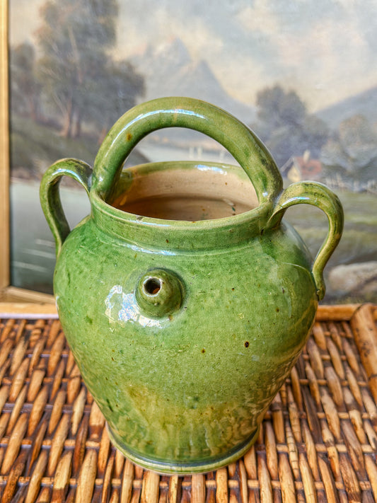 Olive Green Water Jug