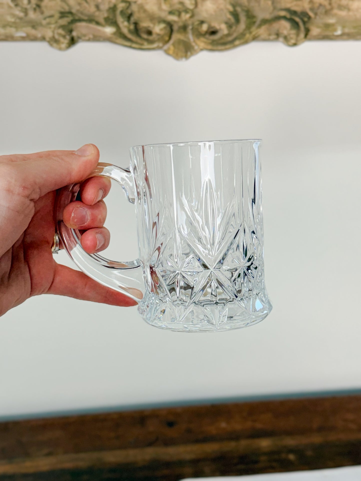 French Crystal Mugs (Set of 8)