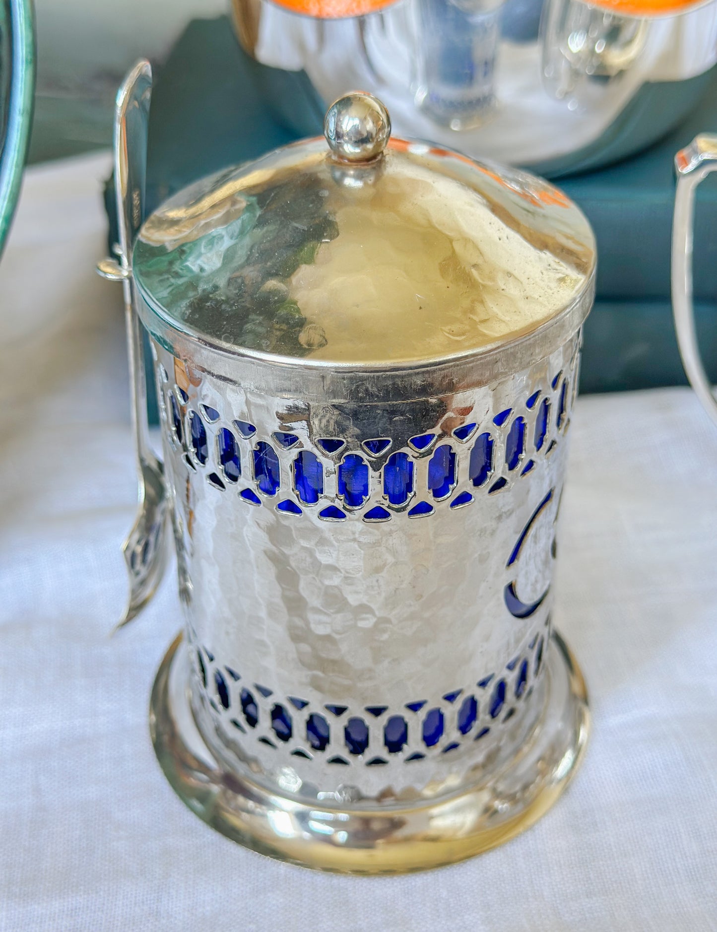 Vintage Silverplate Coffee Container