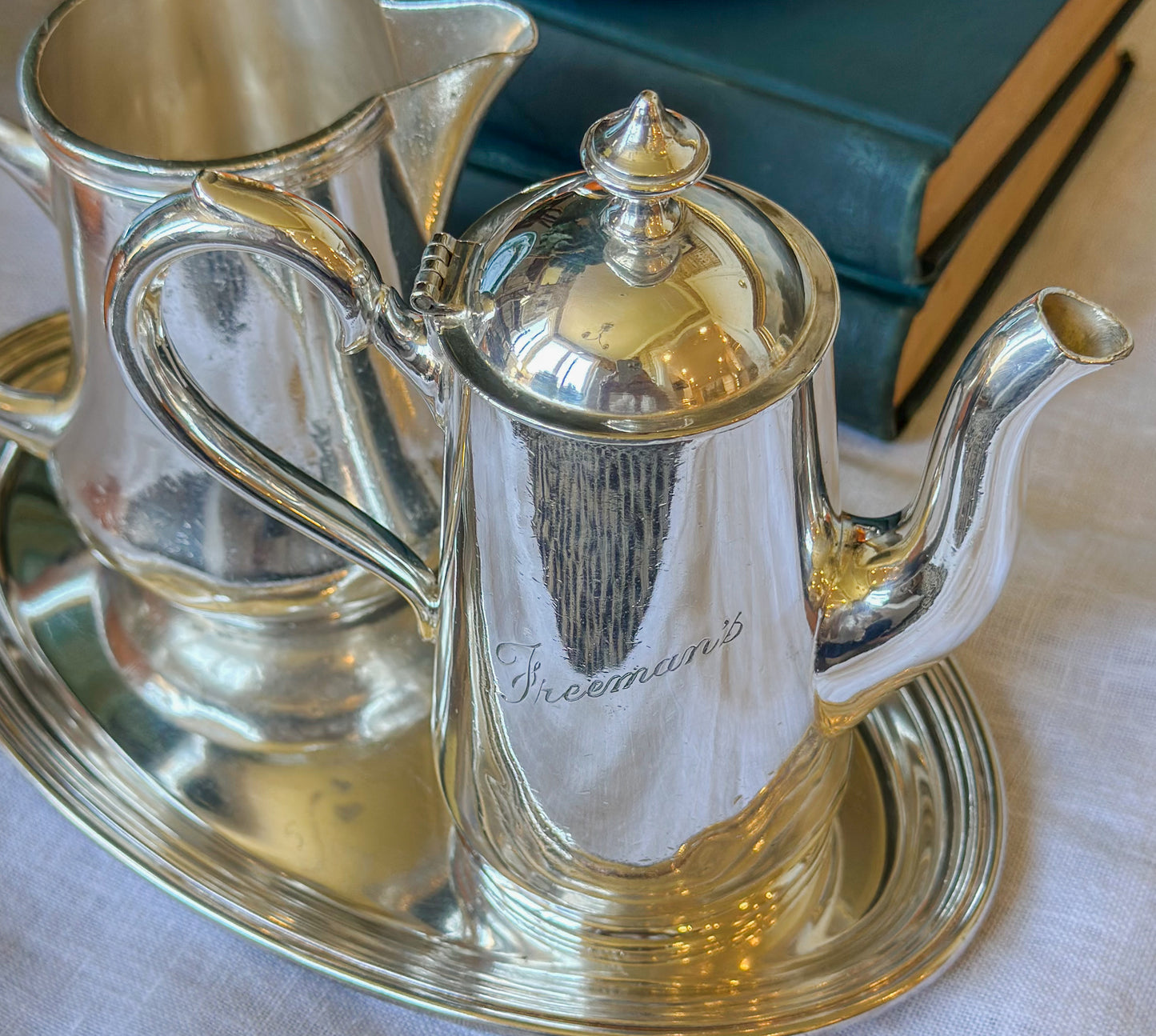 Vintage Mappin & Webb “Freeman’s” Single Serving Coffee Pot