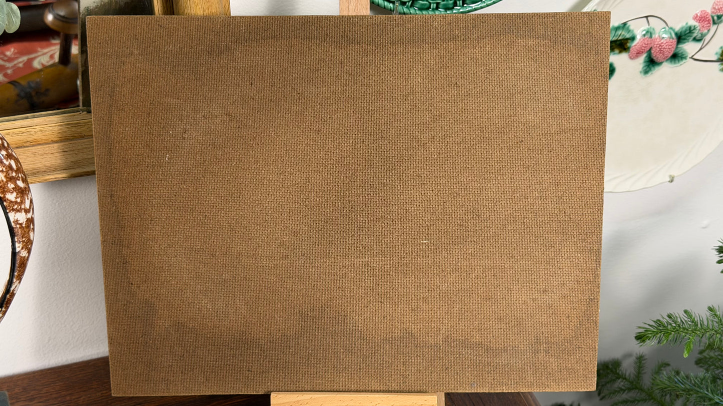 ‘Hillside Forest’ Oil on Board Painting by Edmond Quinton