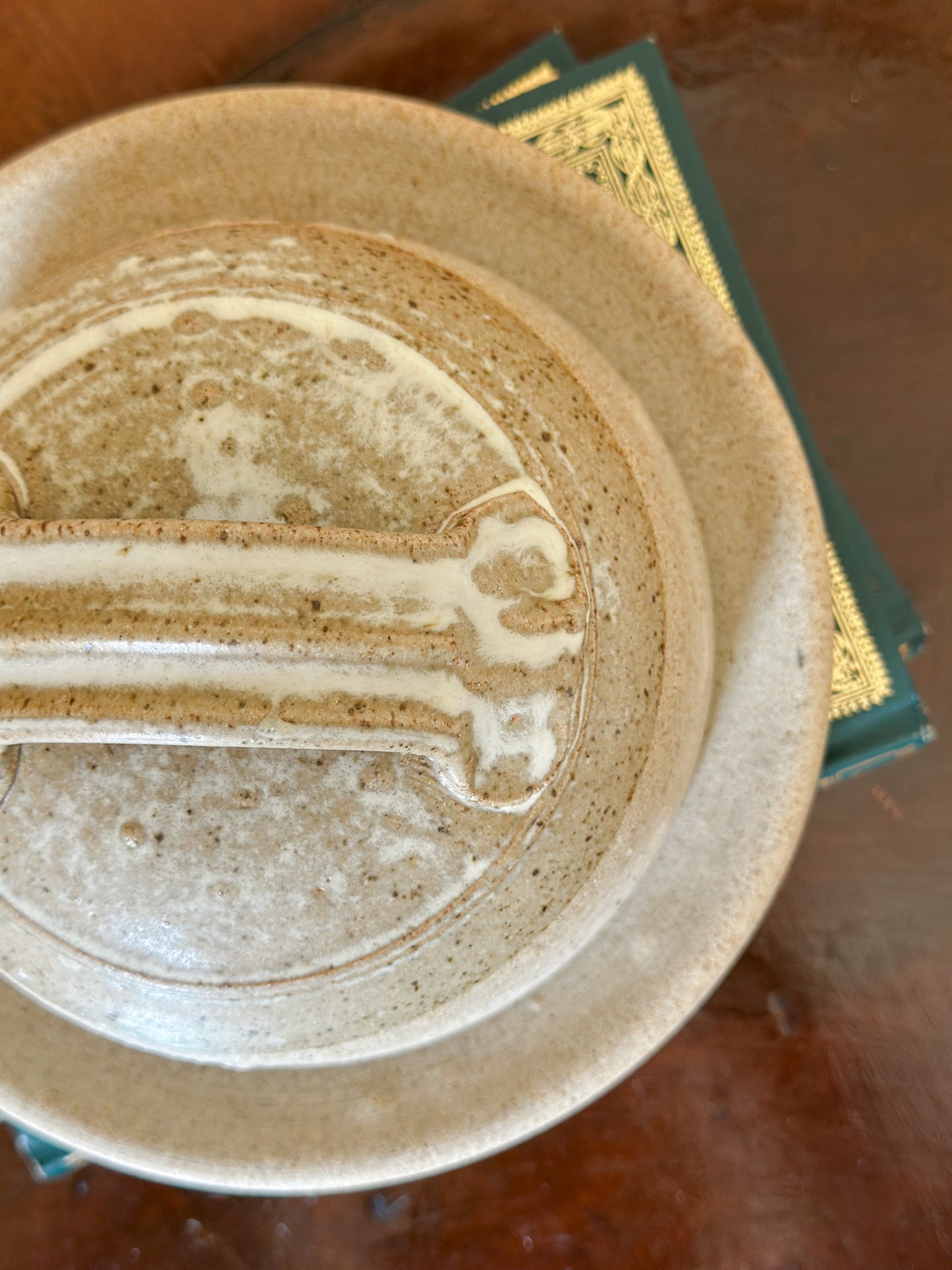 English Earthenware Butter Keeper