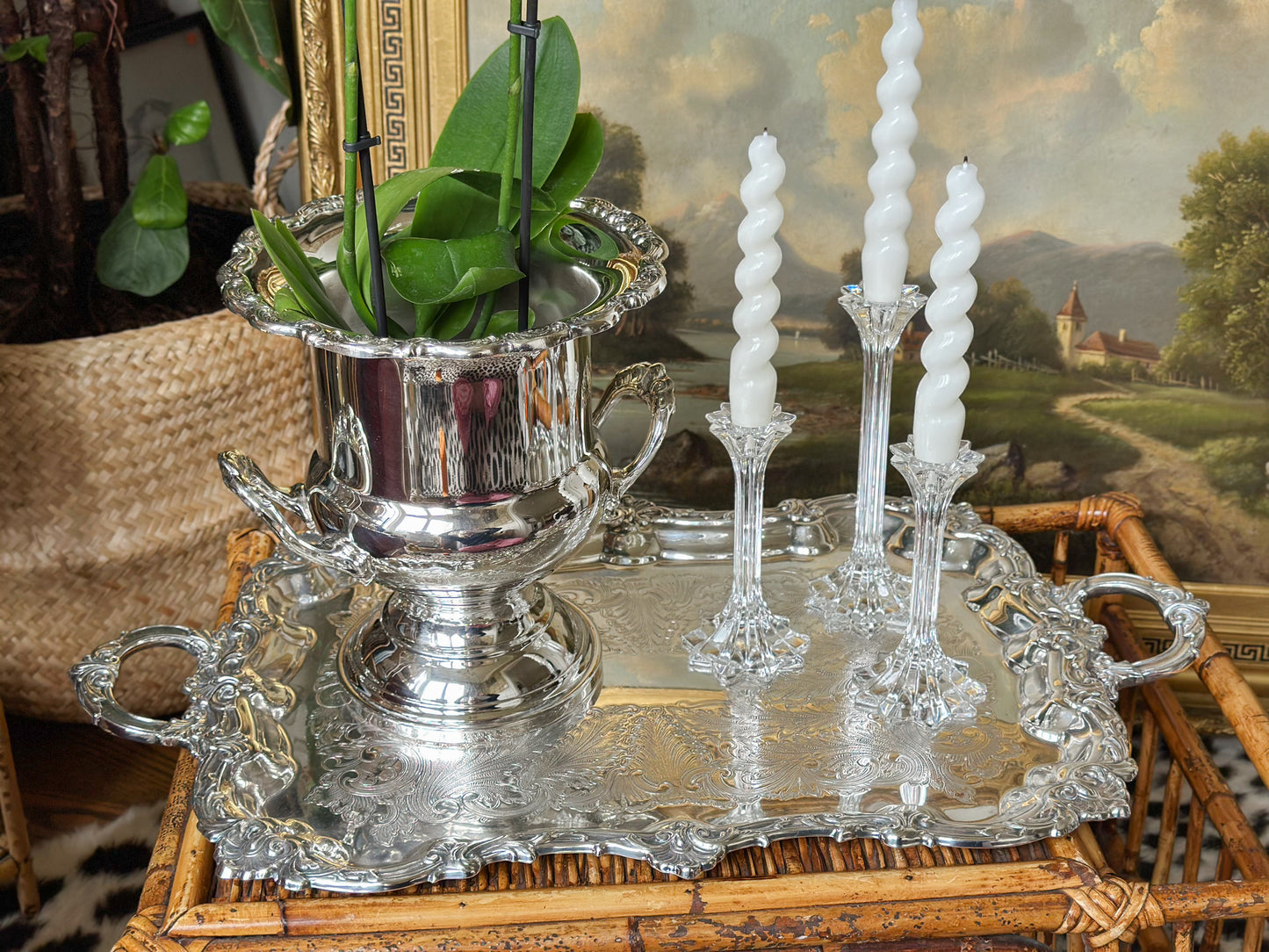 Riedel Crystal Grand Prix Candlesticks (Set of 3)