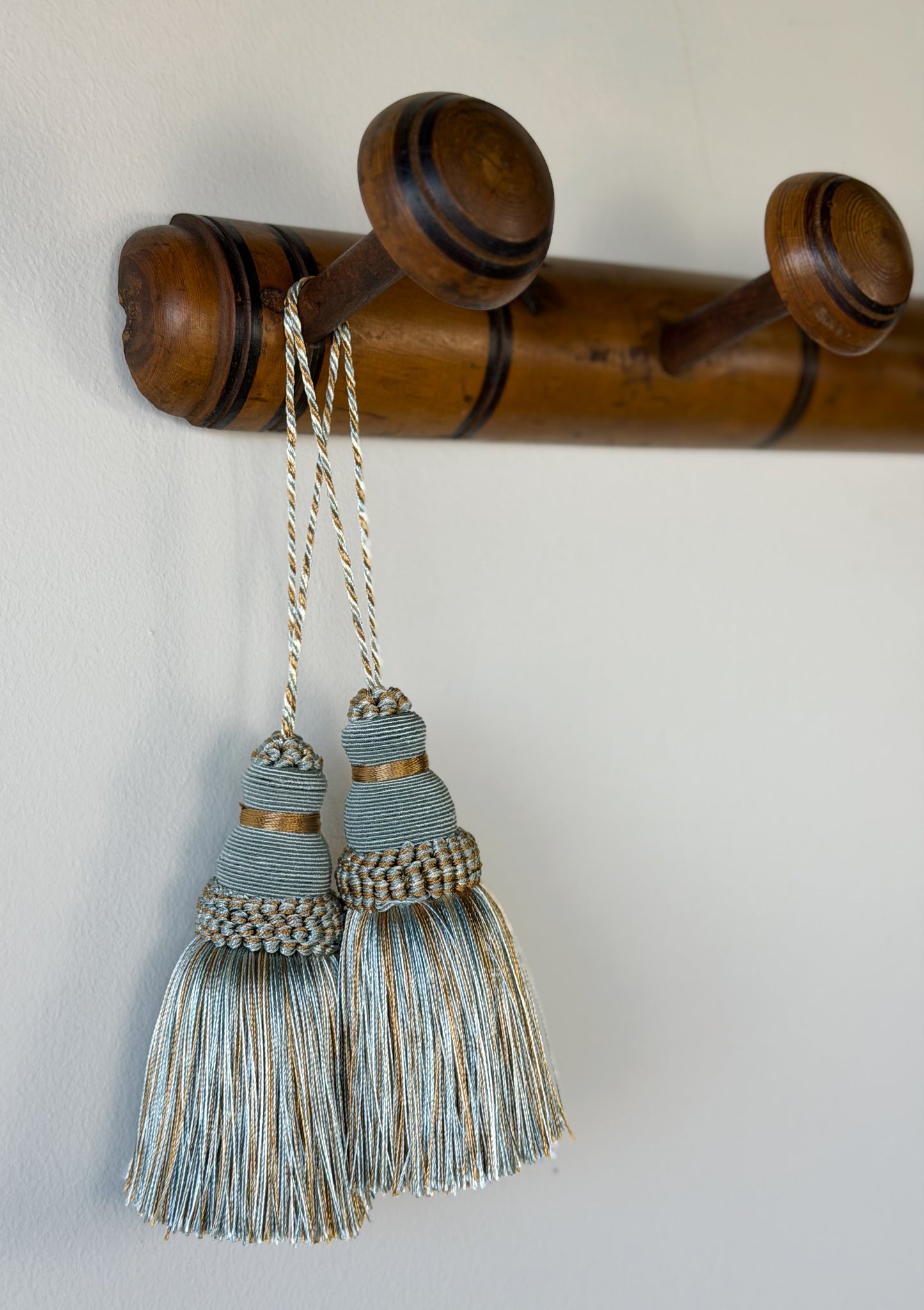 Seafoam & Cocoa Key Tassel