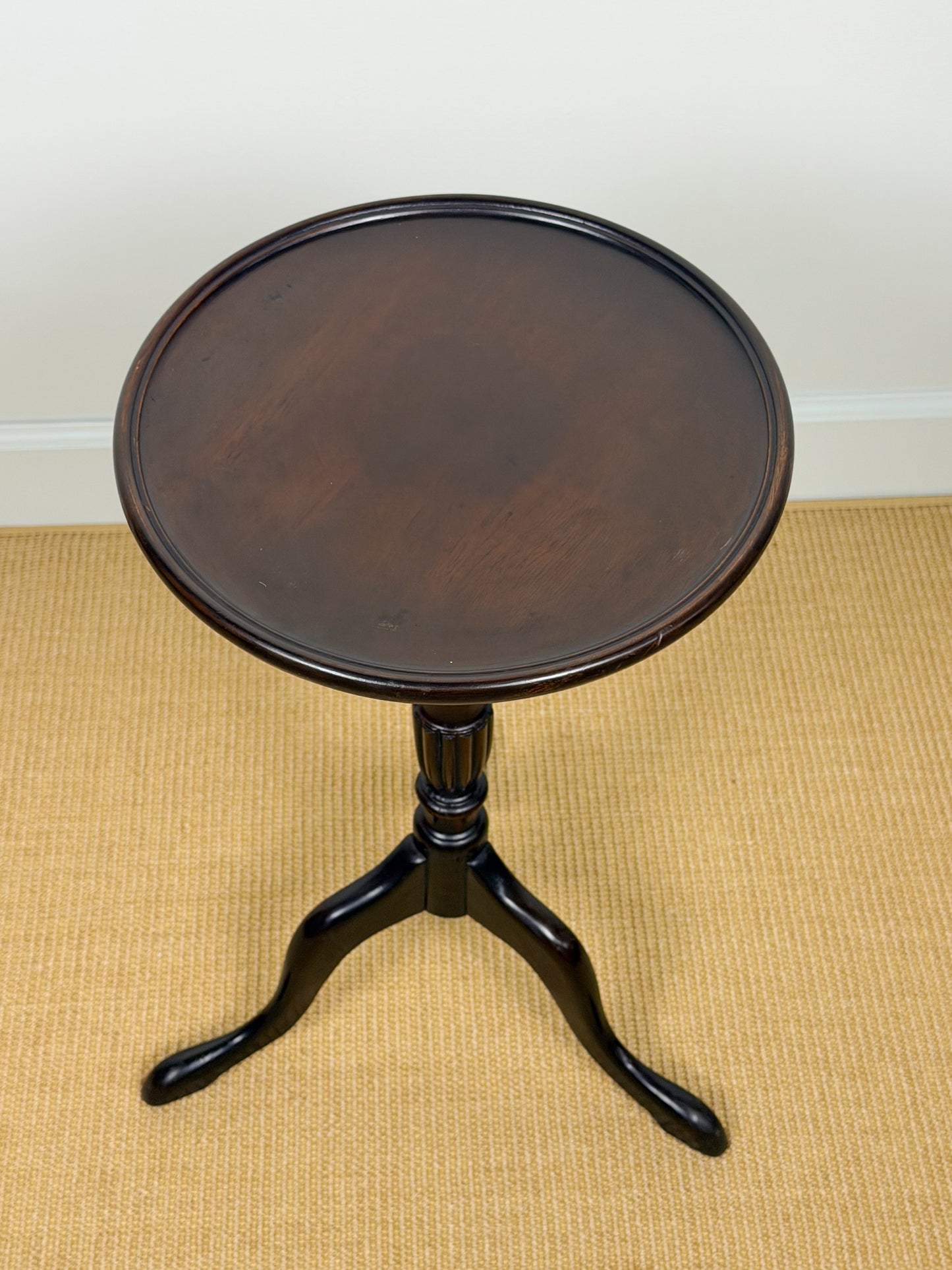 Vintage English Mahogany Wine Table