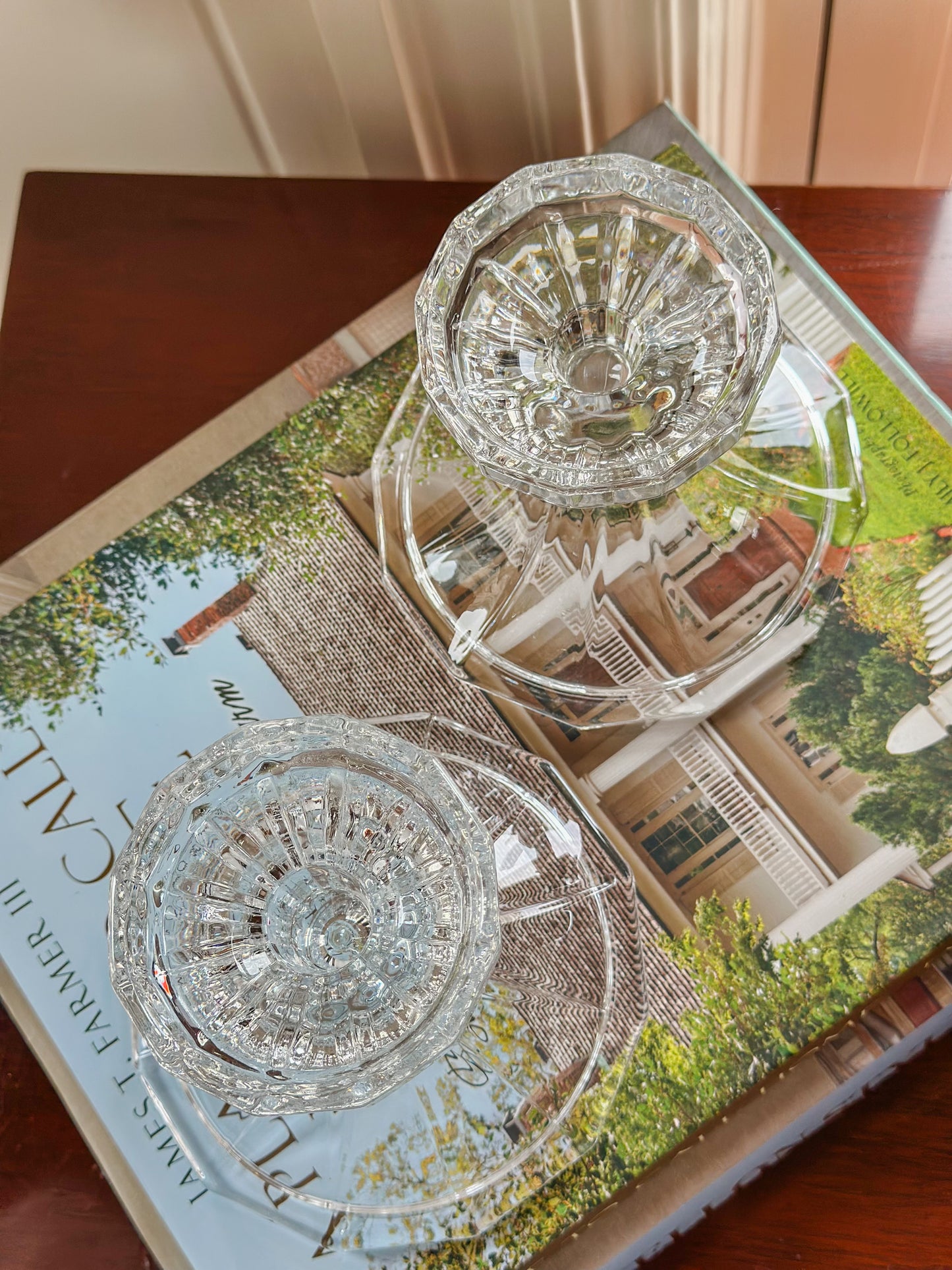 Crystal Candle Hurricane Set (Set of 2)