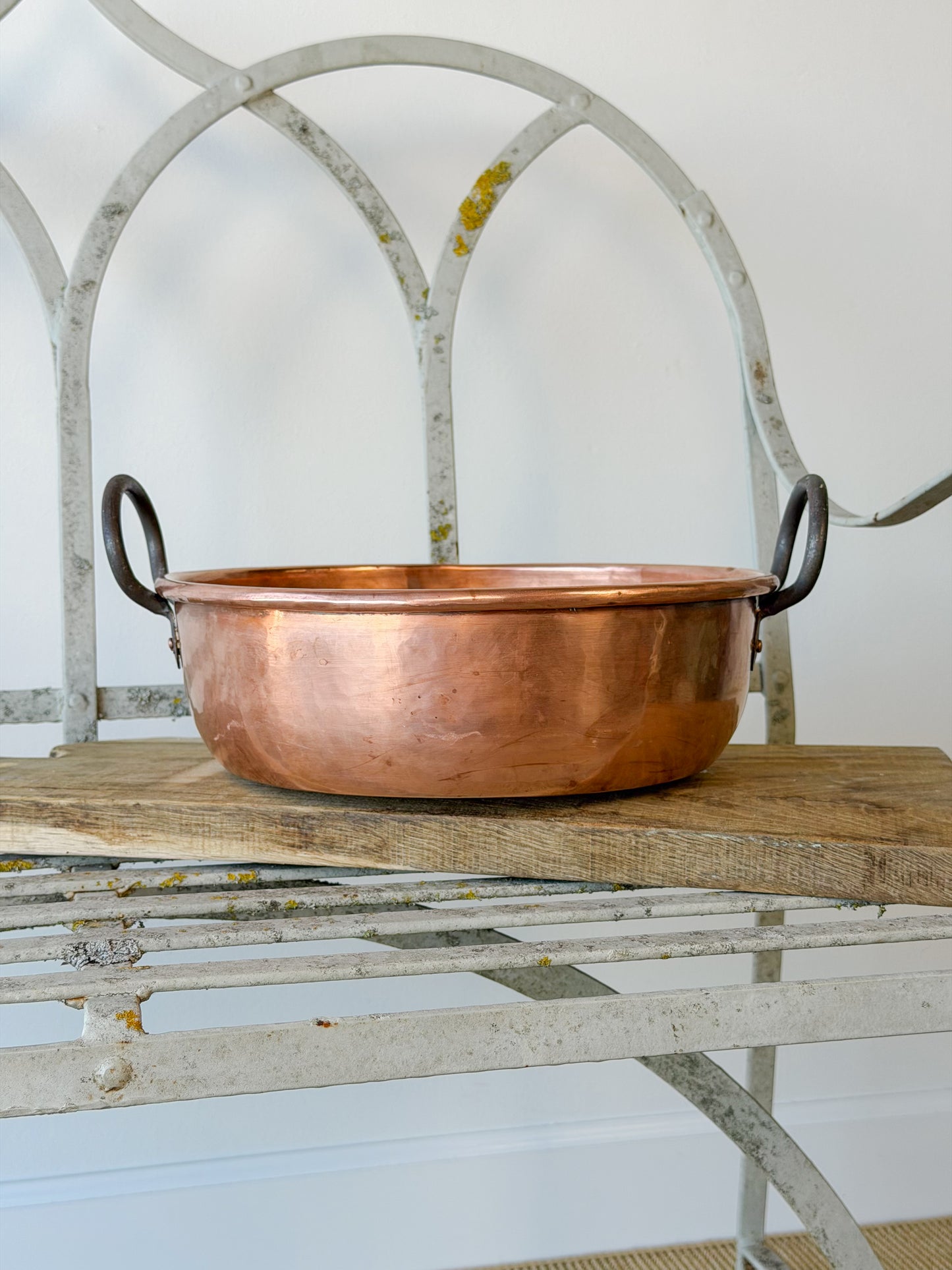 Antique English Copper Jam Pan
