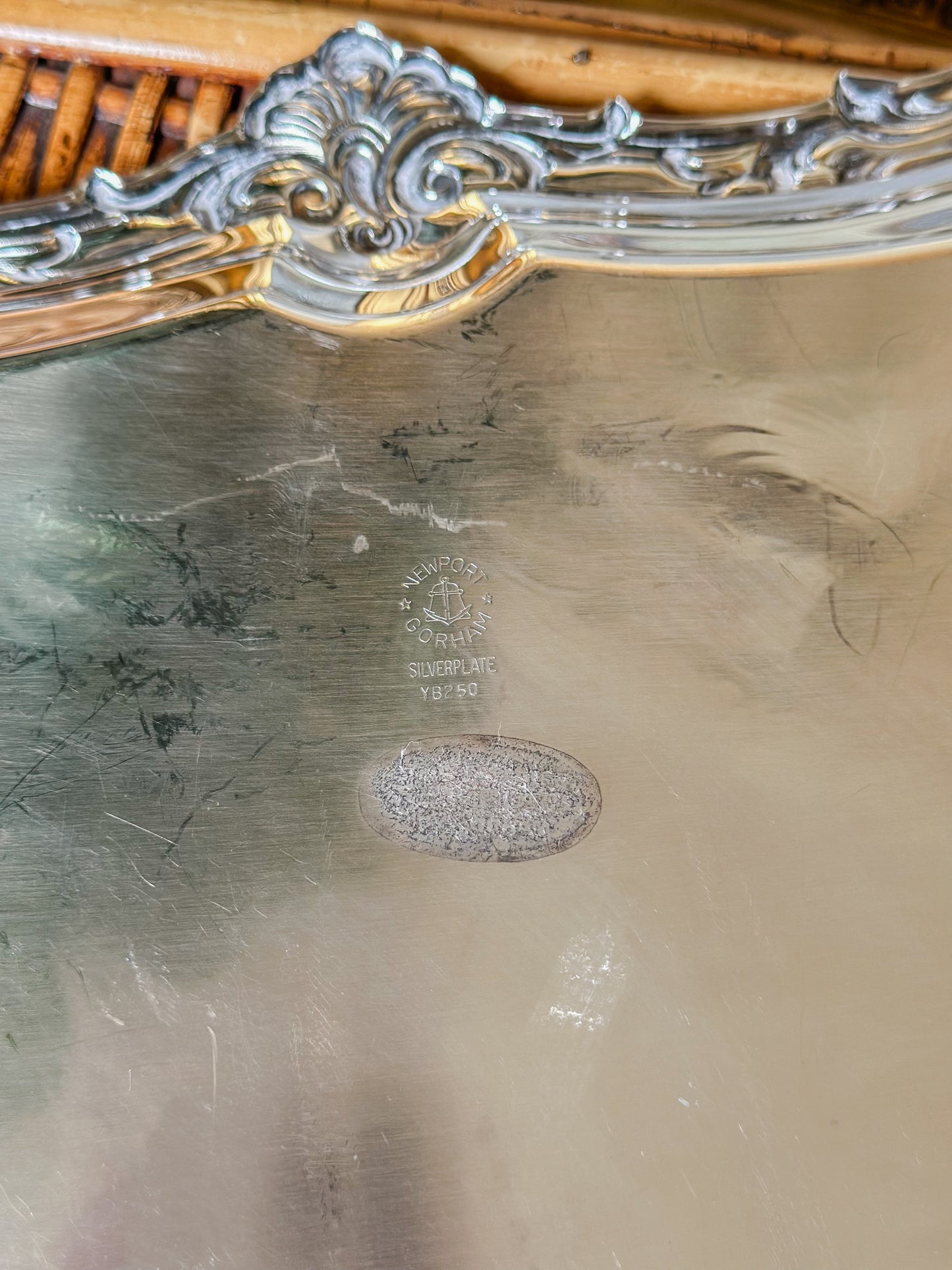 Vintage Silverplate Serving Tray