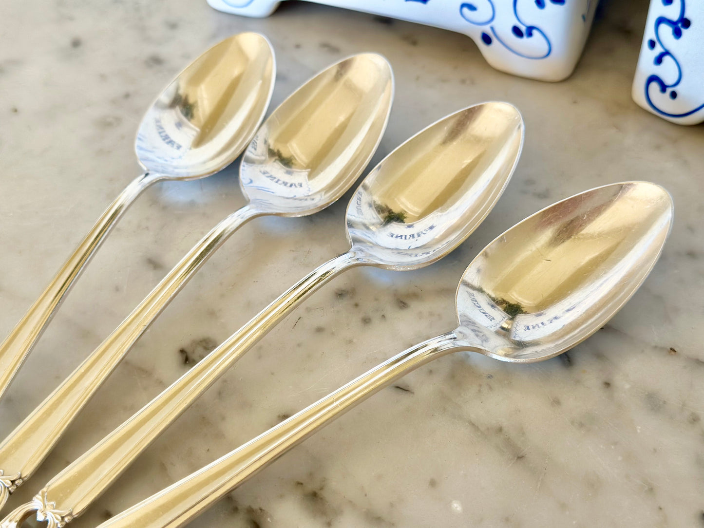 Silverplate Serving Spoons (Set of 4)