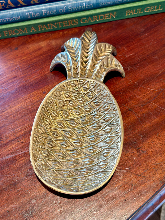 Brass Pineapple Spoon Rest