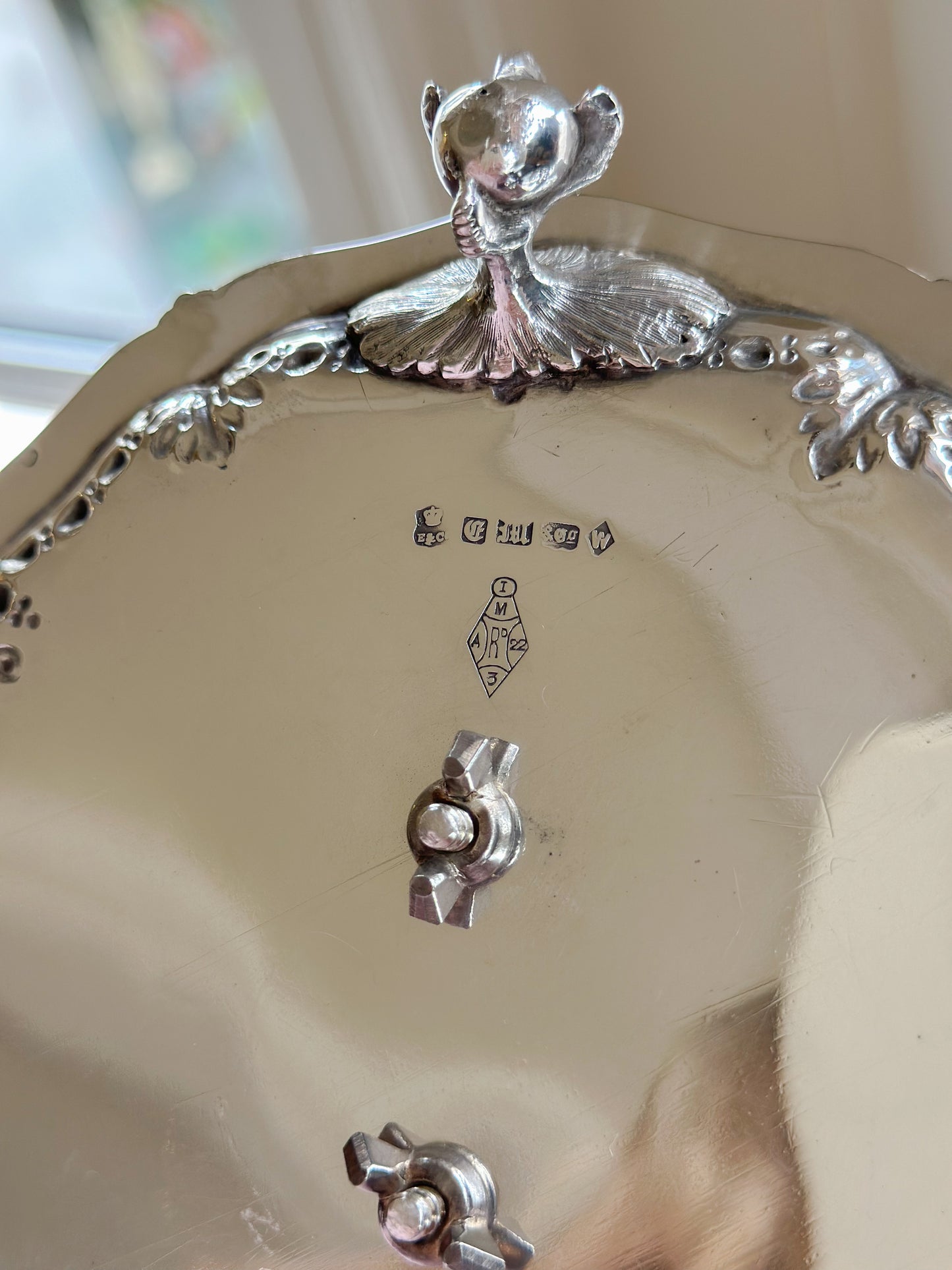 Antique Victorian Silverplate Egg Cruet