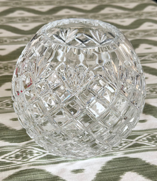 Crystal Rose Bowl