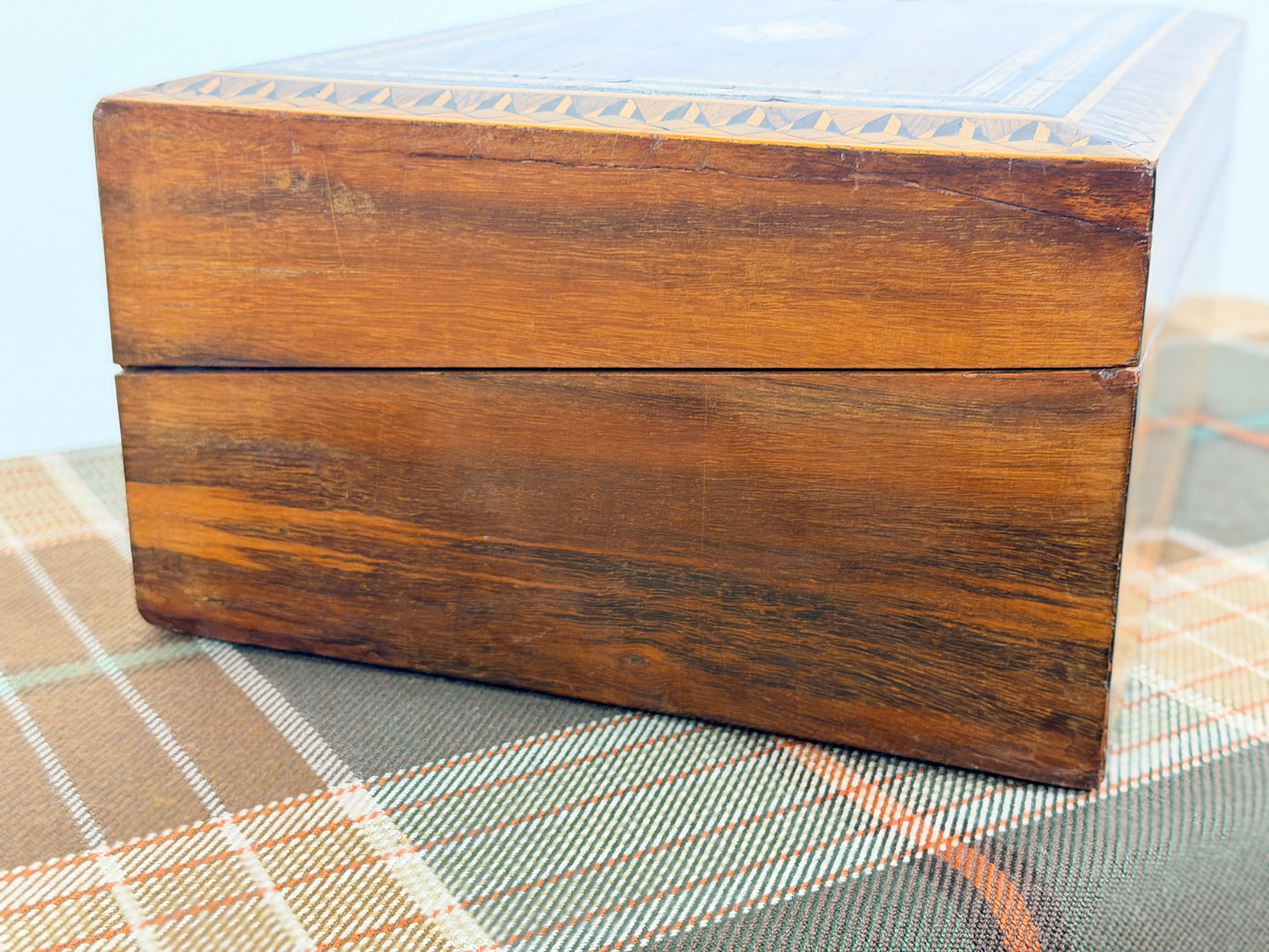 Antique Tunbridge Ware Writing Box