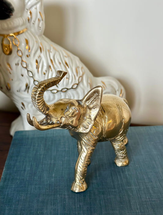 Brass Elephant Figurine