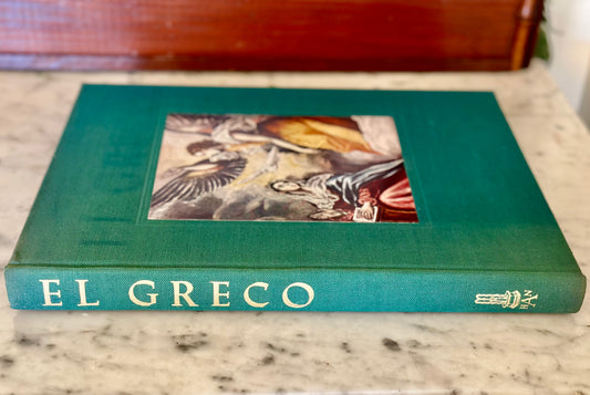 Vintage El Greco Coffee Table Book