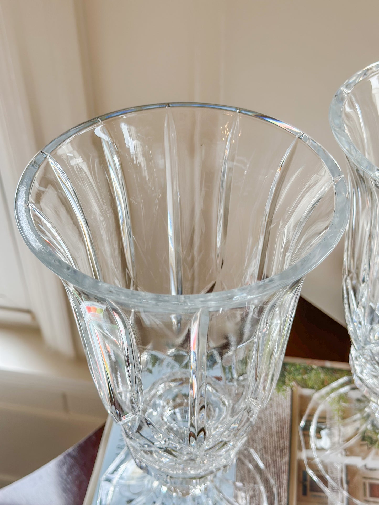 Crystal Candle Hurricane Set (Set of 2)