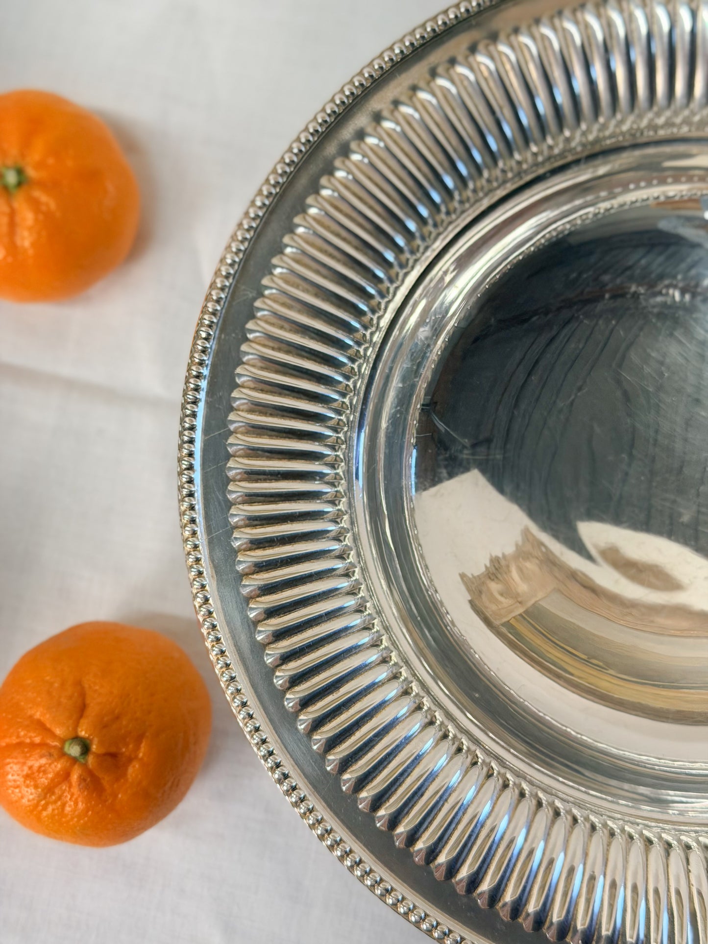 Silver Pedestal Bon Bon Dish