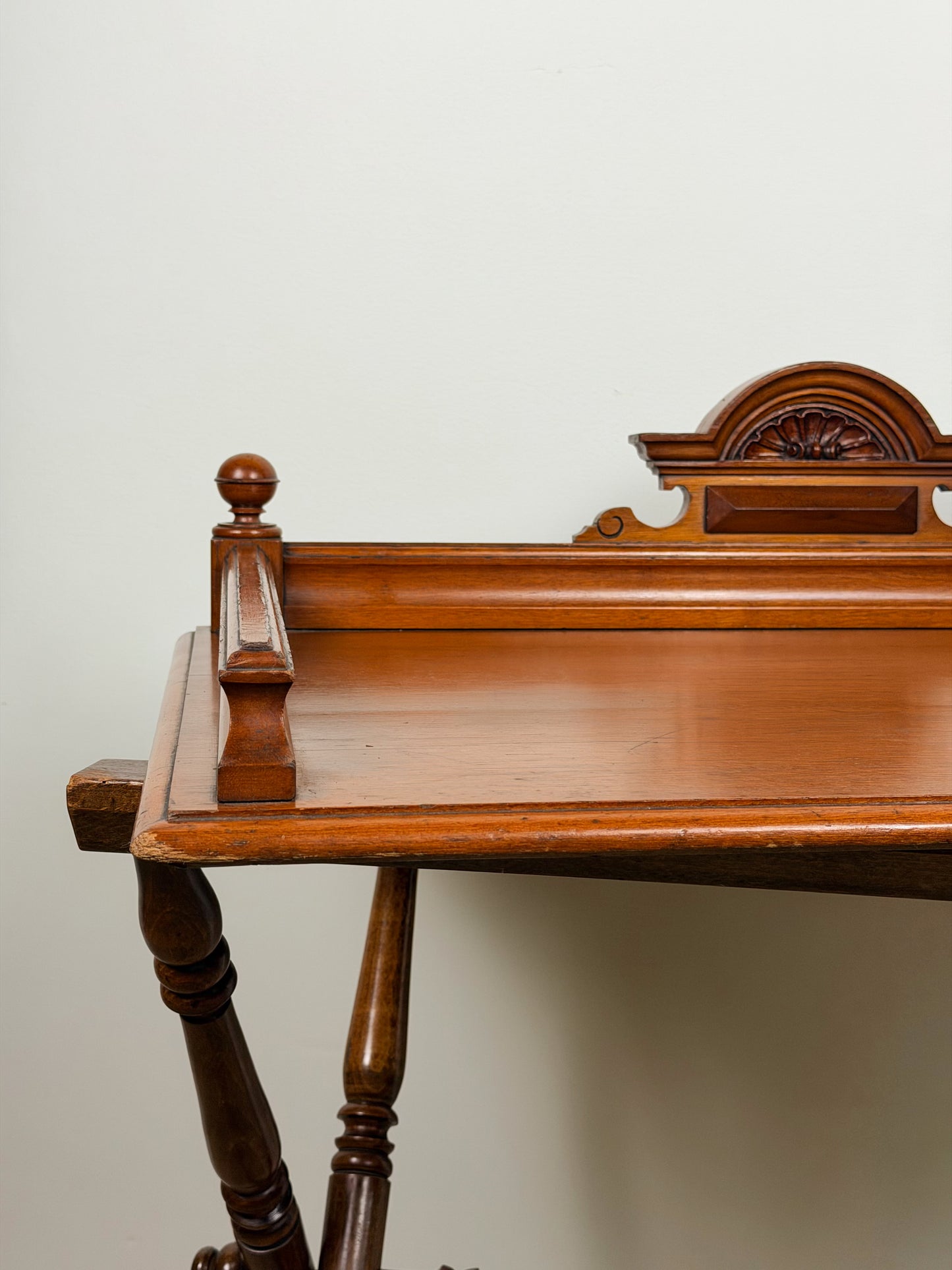 Antique English Oak Butler’s Tray Table