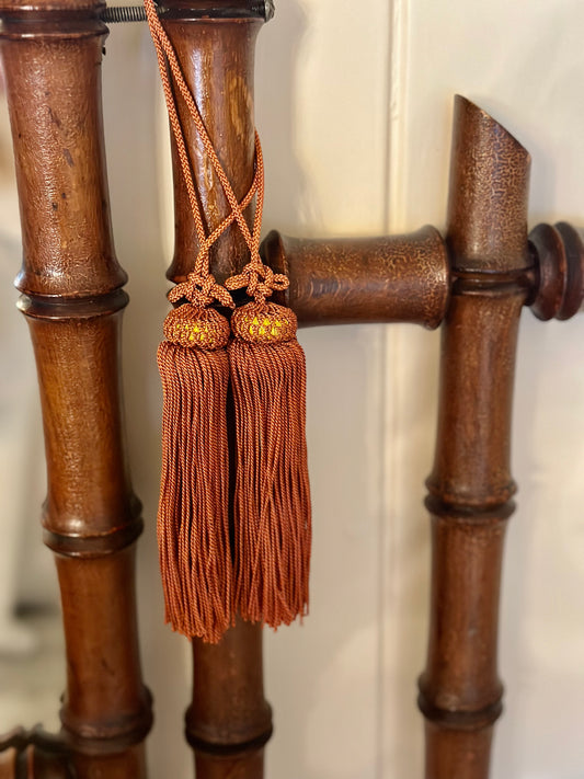 Dusty Red Silk Tassel